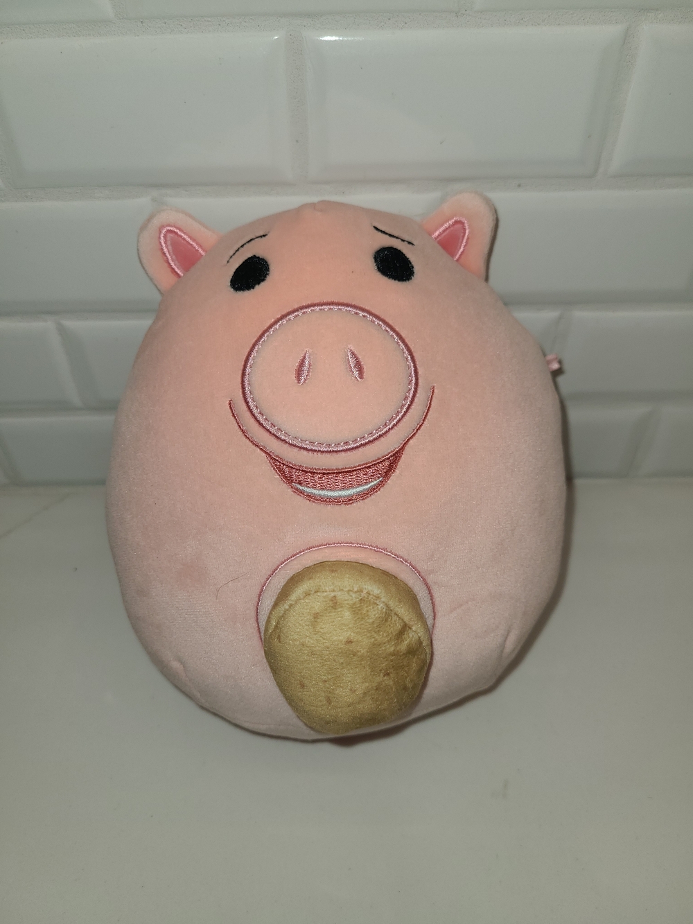 Jazwares Plush Pink Pig Squishmallow-Style Plush